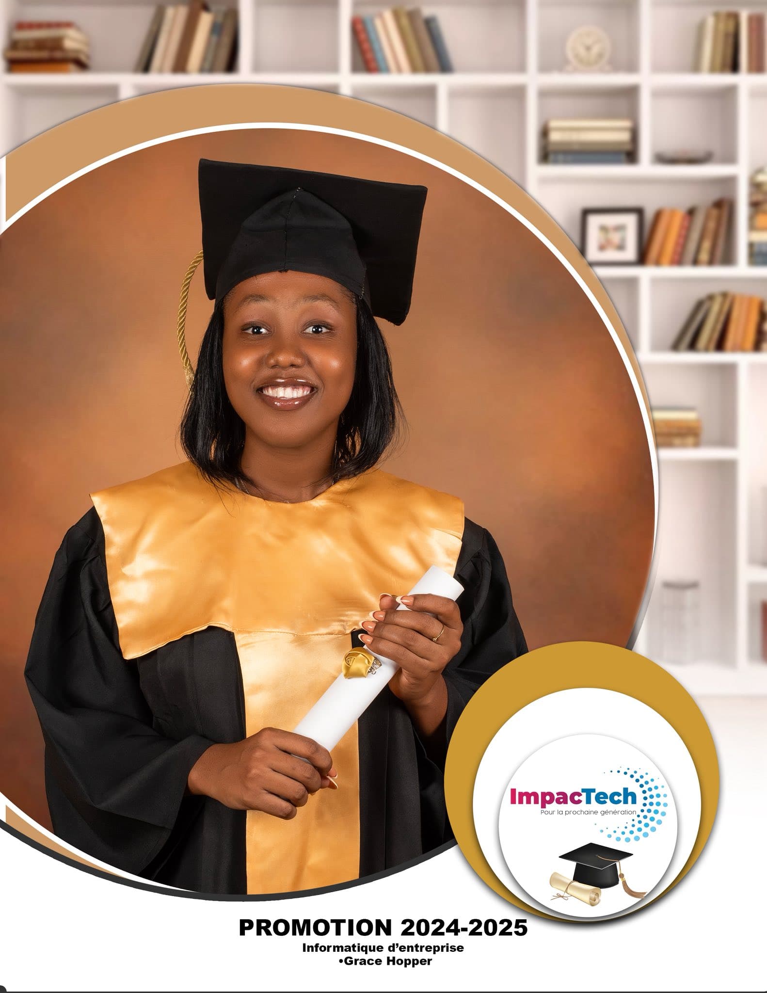 Female graduate student